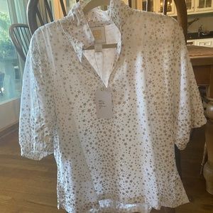NWT Emily McCarthy Poppy Top in Starry Night - Size M